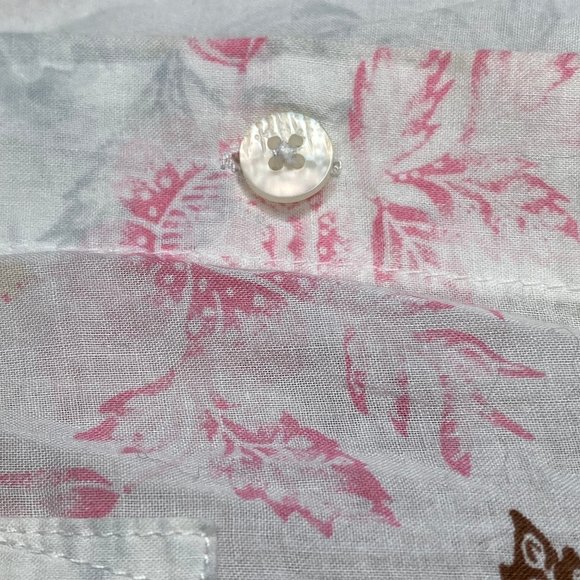 Super Lightweight Floral Print Shirt - Picture 7 of 12